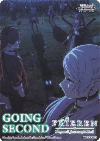 Going Second Battle Against Aura  Frieren: Beyond Journey’s End Card