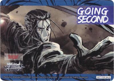 Going Second Evil Immediate Slaughter Rurouni Kenshin Card