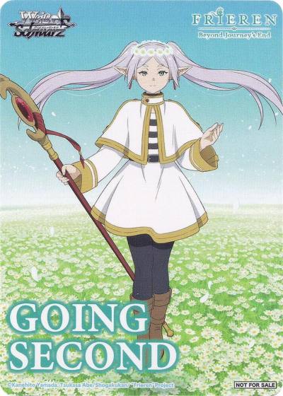 Going Second Favorite Magic Frieren  Frieren: Beyond Journey’s End Card