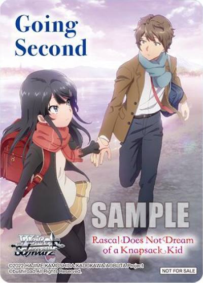 Going Second Rascal Does Not Dream of a Knapsack Kid Rascal Does Not Dream Series Card