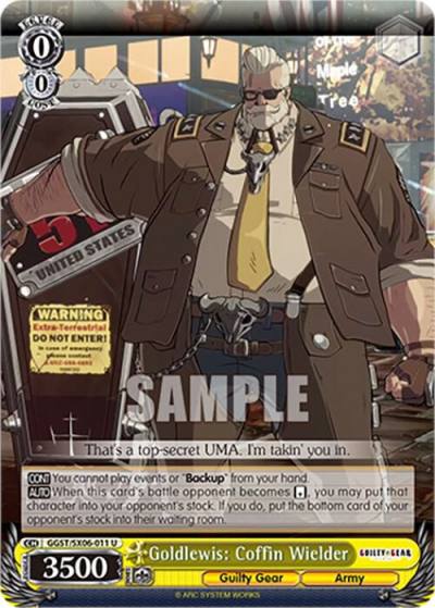 Goldlewis Coffin Wielder GGST/SX06-011 U Guilty Gear -Strive- Card