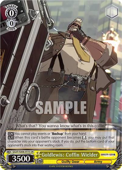 Goldlewis Coffin Wielder SR GGST/SX06-011S SR Guilty Gear -Strive- Card