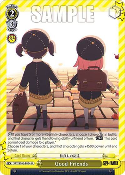 Good Friends SPY/S106-E024 U SPY x FAMILY Card