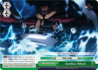 Gordius Wheel TD FZ/S17-TE14 TD Fate/Zero Card