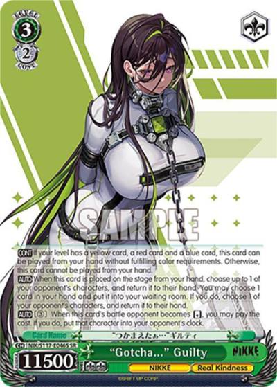 Gotcha Guilty SR NIK/S117-E046S SR GODDESS OF VICTORY: NIKKE Card