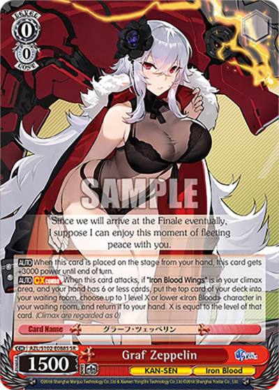 Graf Zeppelin SR AZL/S102-E088S SR Azur Lane Card