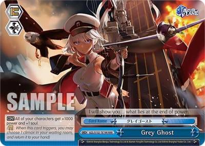 Grey Ghost RRR AZL/S102-TE19R RRR Azur Lane Card