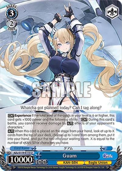 Guam AZL/S119-E115 U Azur Lane Vol. 2 Card