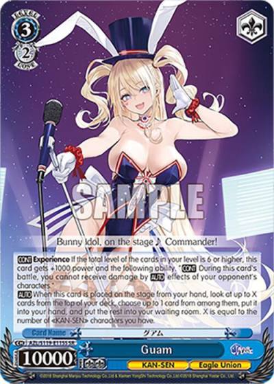 Guam SR AZL/S119-E115S SR Azur Lane Vol. 2 Card