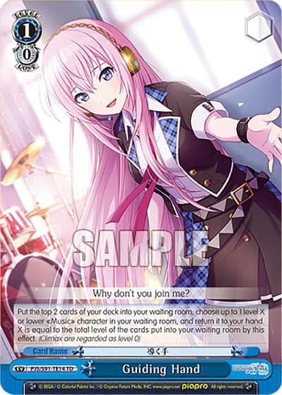 Guiding Hand PJS/S91-TE14 TD HATSUNE MIKU: COLORFUL STAGE! Weiss Schwarz card