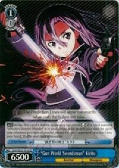 Gun World Swordsman Kirito SAO/SE23-TE14 TD Sword Art Online II Card