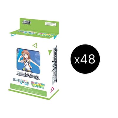 HATSUNE MIKU: COLORFUL STAGE! More More Jump! Trial Deck+ Display Case HATSUNE MIKU: COLORFUL STAGE! Weiss Schwarz card
