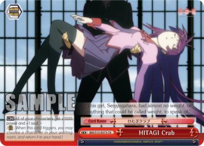HITAGI Crab BM/S15-E073 CR BAKEMONOGATARI Card