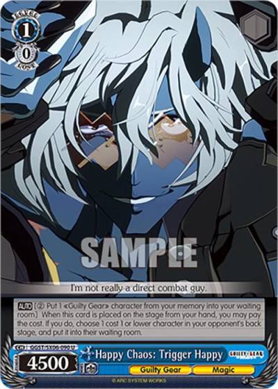 Happy Chaos Trigger Happy GGST/SX06-090 U Guilty Gear -Strive- Card