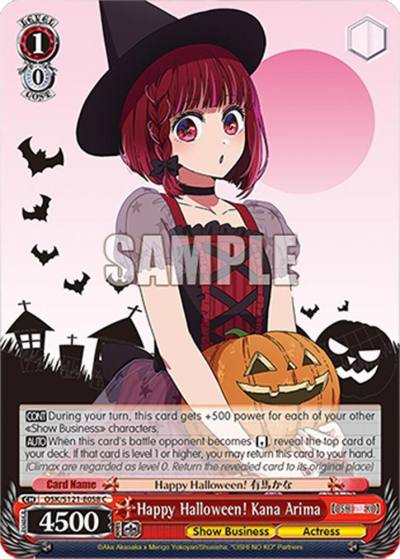 Happy Halloween Kana Arima OSK/S121-E058 C [OSHI NO KO] Vol.2 Card