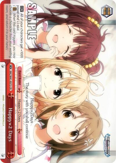 Happyx2 Days IMC/W41-E072 CR The iDOLM@STER Cinderella Girls Card