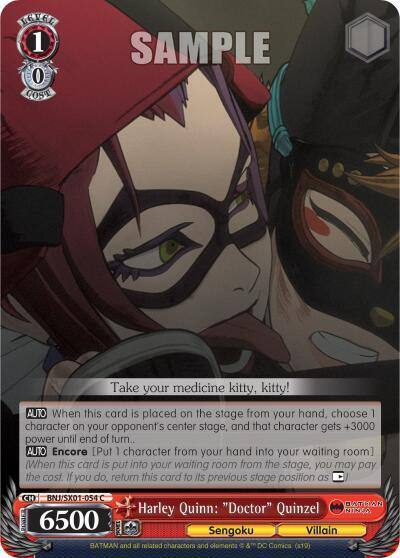Harley Quinn Doctor Quinzel BNJ/SX01-054 C Batman Ninja Card