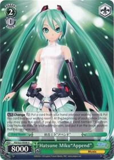 Hatsune MikuAppend PD/S22-E038 U Hatsune Miku -Project DIVA- f Card