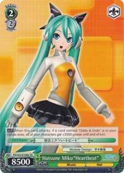 Hatsune MikuHeartbeat A PD/S22-E104a TD Hatsune Miku -Project DIVA- f Card