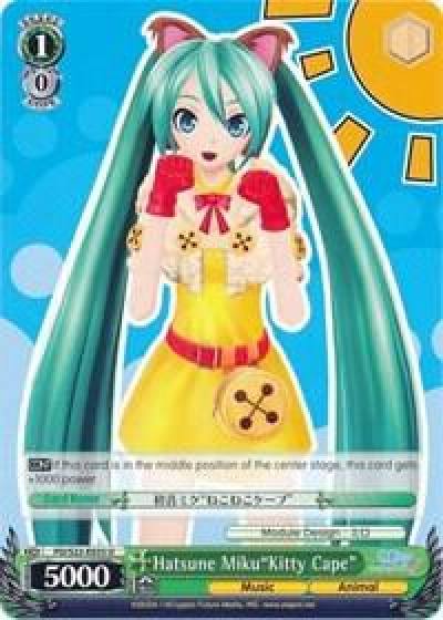Hatsune MikuKitty Cape PD/S22-E035 U Hatsune Miku -Project DIVA- f Card