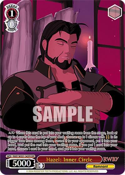 Hazel Inner Circle OFR RWBY/WXE01-34OFR OFR RWBY Premium Booster Card