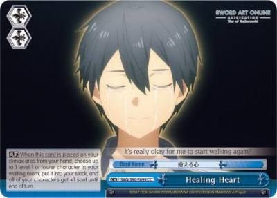 Healing Heart SAO/S80-E099 CC Sword Art Online -Alicization- Vol.2 Card
