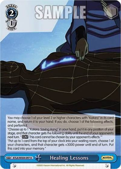 Healing Lessons ATLA/WX04-097 U Avatar: The Last Airbender Card