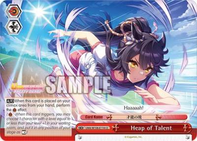 Heap of Talent CC UMA/W106-E114 Umamusume: Pretty Derby Card