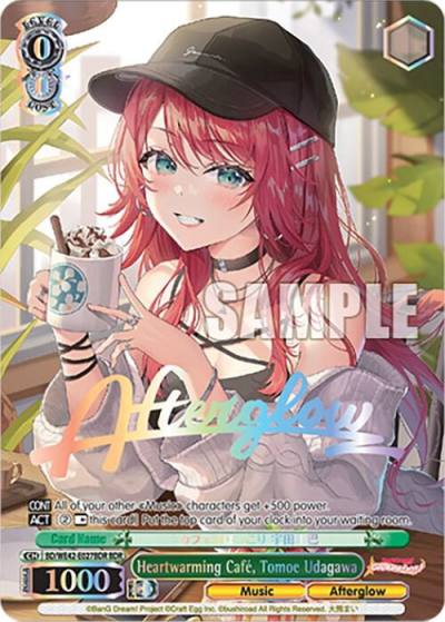 Heartwarming Cafe Tomoe Udagawa BDR BD/WE42-E027BDR BDR BanG Dream! Girls Band Party! Countdown Collection Premium Booster Card