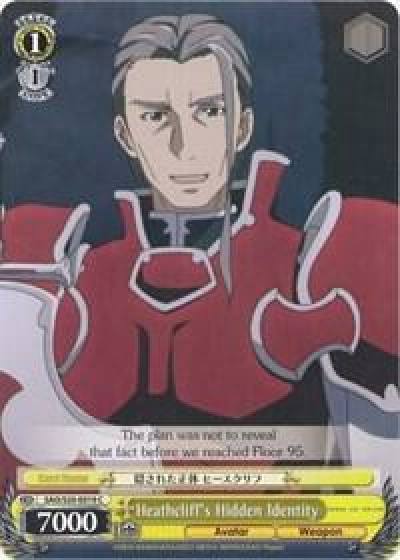 Heathcliffs Hidden Identity SAO/S20-E019 C Sword Art Online Card