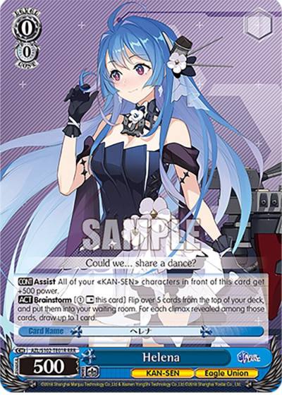 Helena RRR AZL/S102-TE01R RRR Azur Lane Card