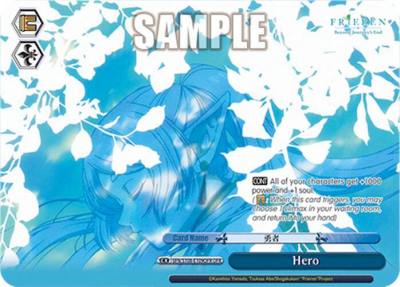 Hero OFR SFN/S108-E109OFR OFR Frieren: Beyond Journey’s End Card