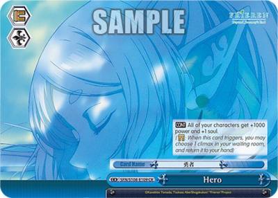 Hero SFN/S108-E109 CR Frieren: Beyond Journey’s End Card
