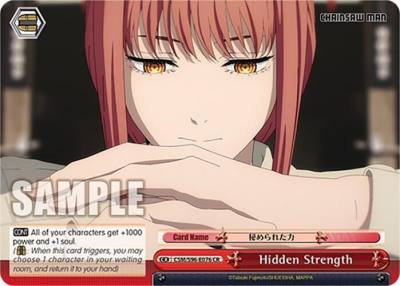 Hidden Strength CSM/S96-E076 CR Chainsaw Man Card