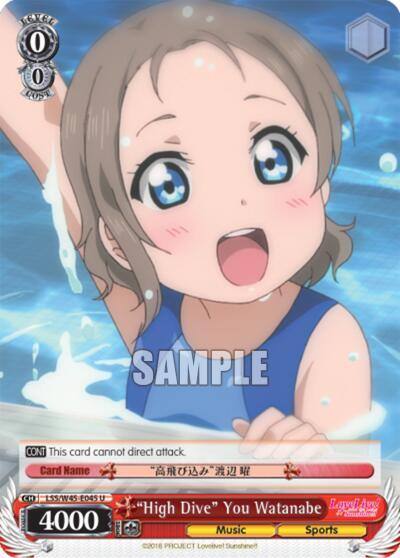 High Dive You Watanabe LSS/W45-E045 U Love Live! Sunshine!! Card