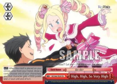 High High So Very High RZ/S46-TE29 TD Re:ZERO Card