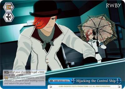 Hijacking the Control Ship RWBY/WX03-100 CC RWBY Card