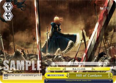 Hill of Camlann FZ/SC17-E104 RE Fate/Zero Chronicle Set Card