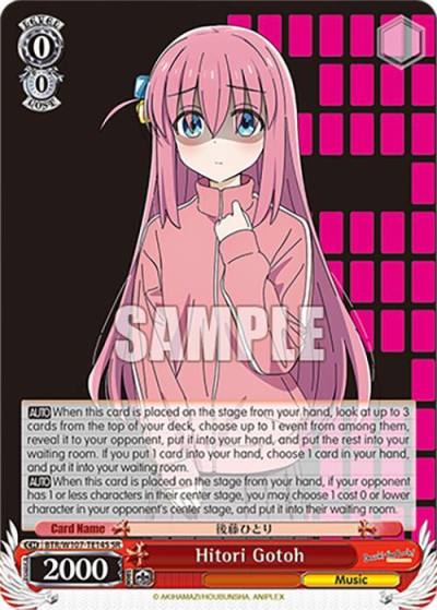 Hitori Gotoh SR BTR/W107-TE14S SR BOCCHI THE ROCK! Card