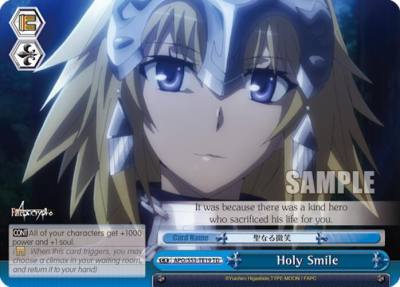 Holy Smile APO/S53-TE19 TD Fate/Apocrypha Card