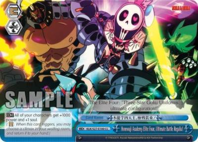 Honnouji Academy Elite Four Ultimate Battle Regalia KLK/S27-E100 CC KILL la KILL Card