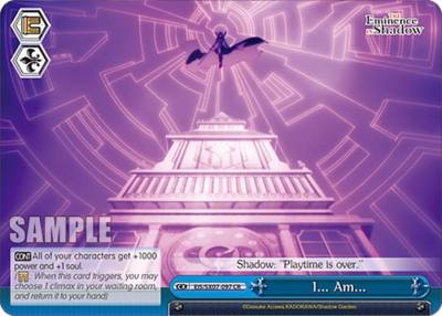 I Am EIS/SX07-097 The Eminence in Shadow Card