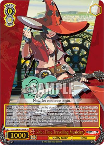 I No Time Travelling Musician SP GGST/SX06-051SP SP Guilty Gear -Strive- Card