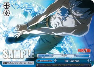 Ice Cannon FT/EN-S02-099 CC RE Fairy Tail Chronicle Set Card