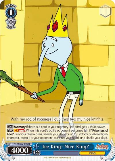 Ice King Nice King AT/WX02-082 R Adventure Time Card