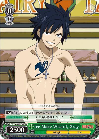 Ice Make Wizard Gray FT/EN-S02-T03 TD Fairy Tail ver.E Card