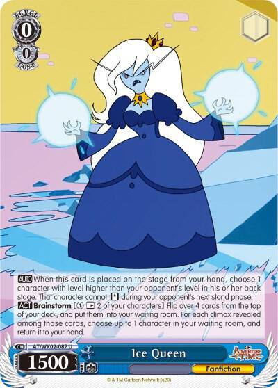 Ice Queen AT/WX02-087 U Adventure Time Card