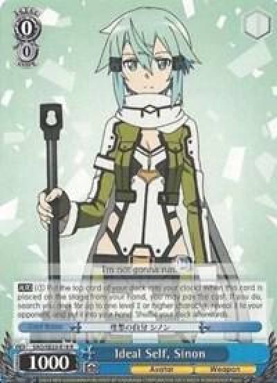 Ideal Self Sinon SAO/SE23-E18 R Sword Art Online II Card