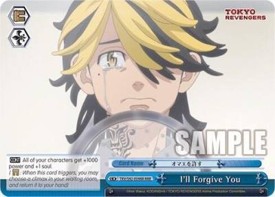 Ill Forgive You RRR TRV/S92-E098R RRR Tokyo Revengers Card