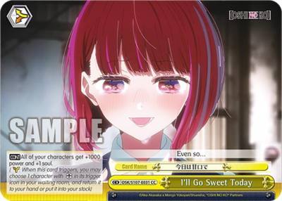Ill Go Sweet Today OSK/S107-E031 CC [OSHI NO KO] Card